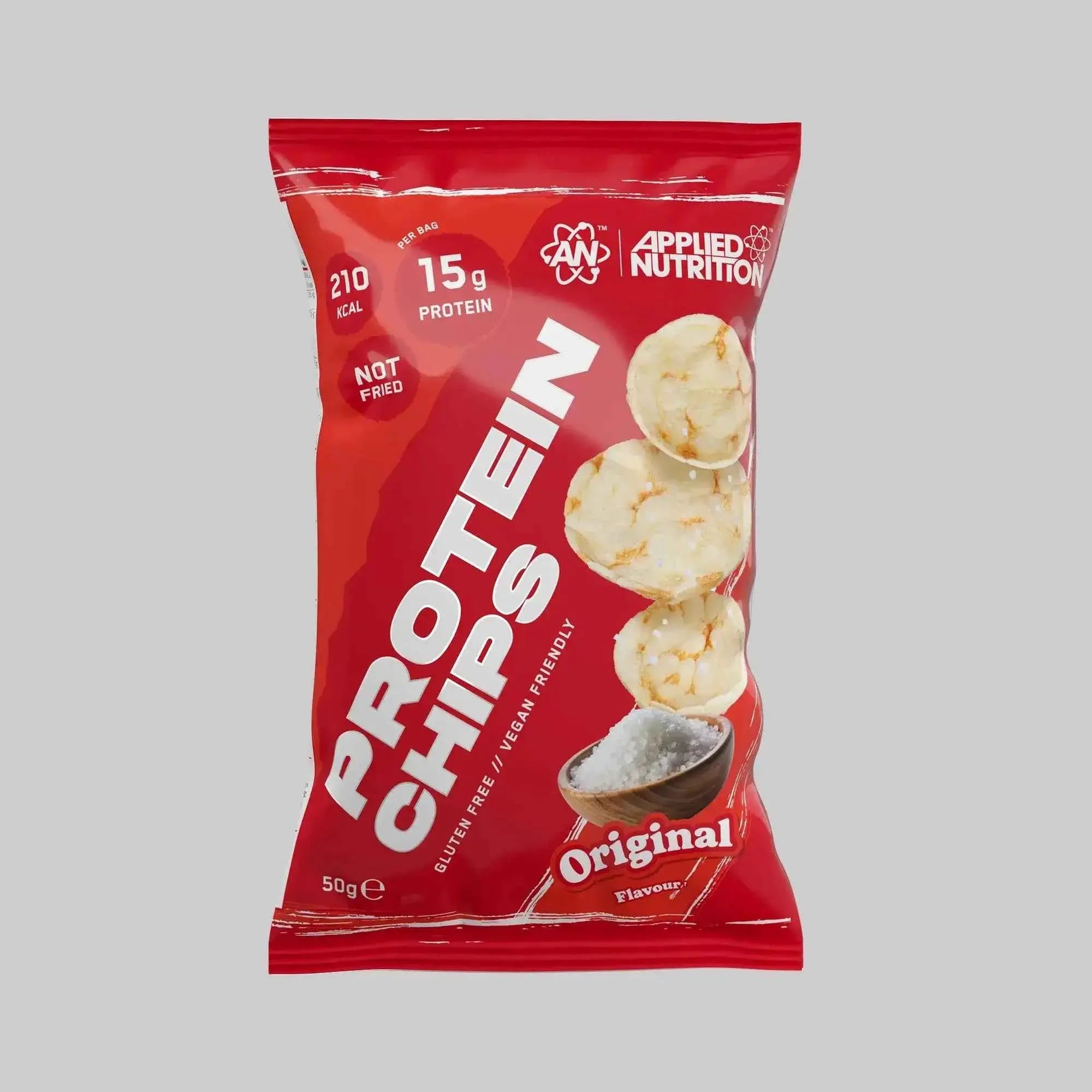 Applied Nutrition Protein Chips Single Bag or Box of 7 - in Variety of Flavours