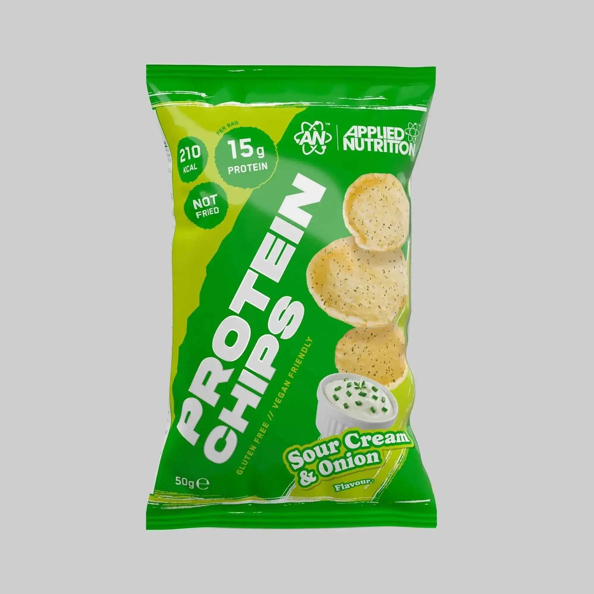 Applied Nutrition Protein Chips Single Bag or Box of 7 - in Variety of Flavours