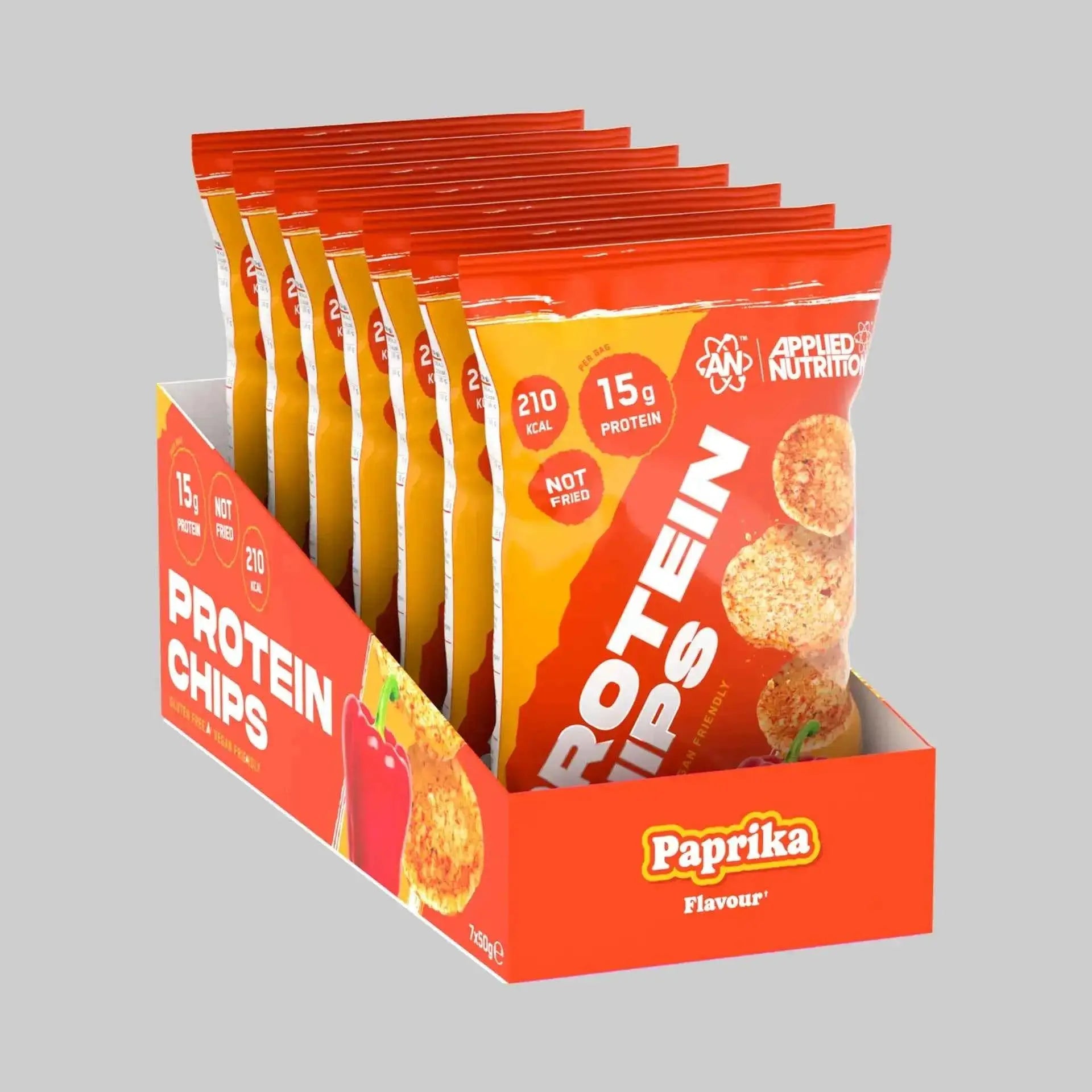 Applied Nutrition Protein Chips Single Bag or Box of 7 - in Variety of Flavours