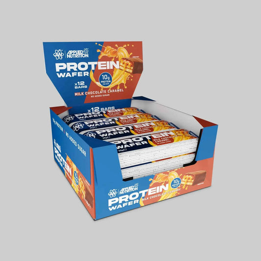 Applied Nutrition Protein Wafers available in a box of 12 or single bars - Variety of Flavours