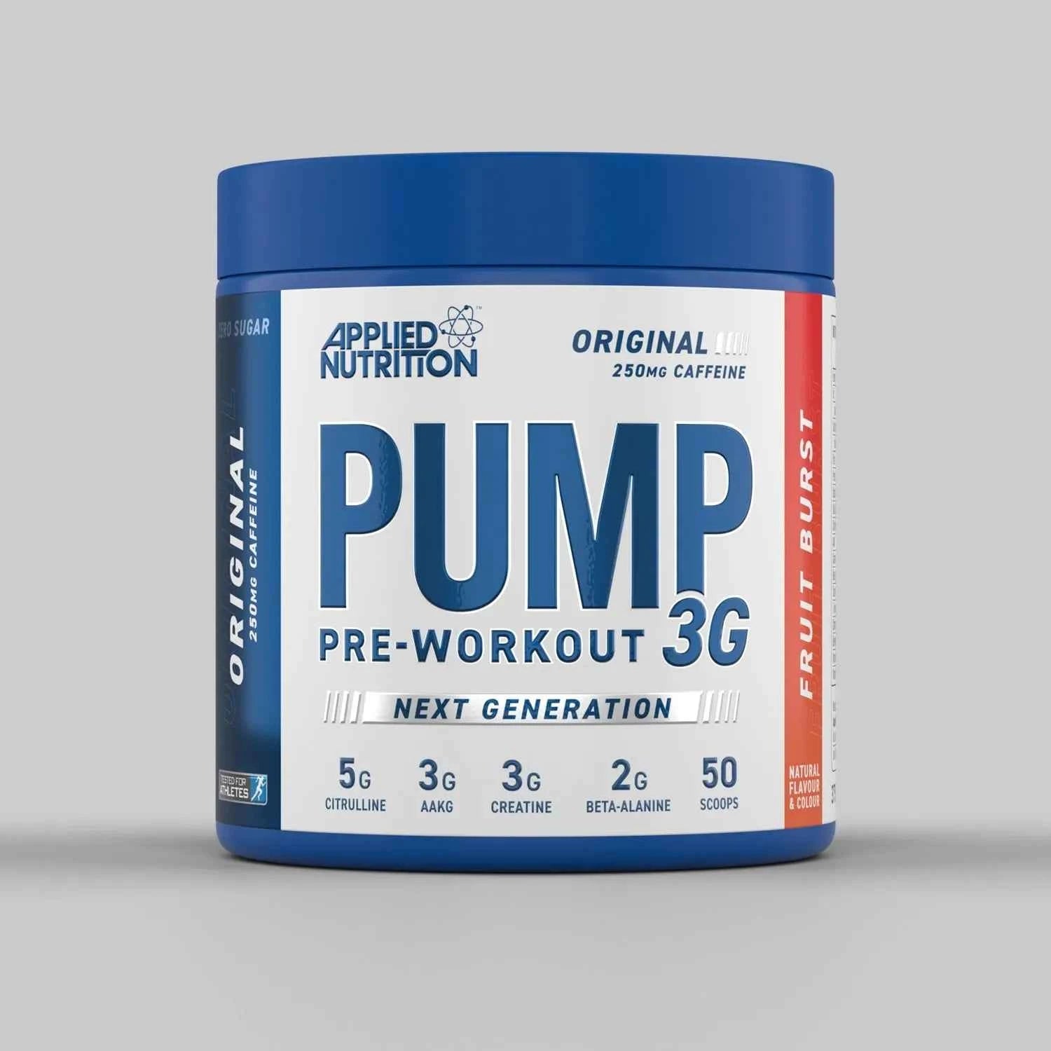 Applied Nutrition Preworkout Pump 3G - Pre Workout with Caffeine - Variety of Flavours