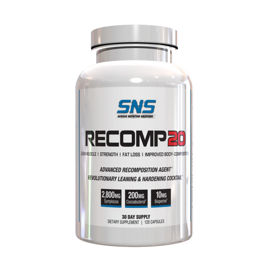 SNS Recomp20 – 120 Veg Caps - Evolution Supplements - Recomp20 Front