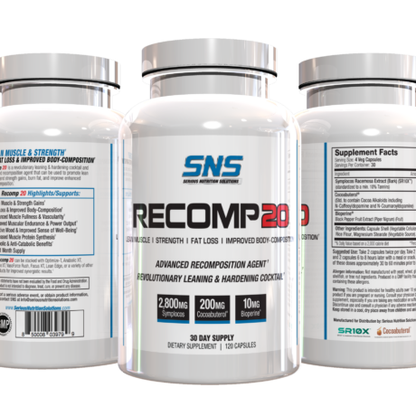 SNS Recomp20 – 120 Veg Caps