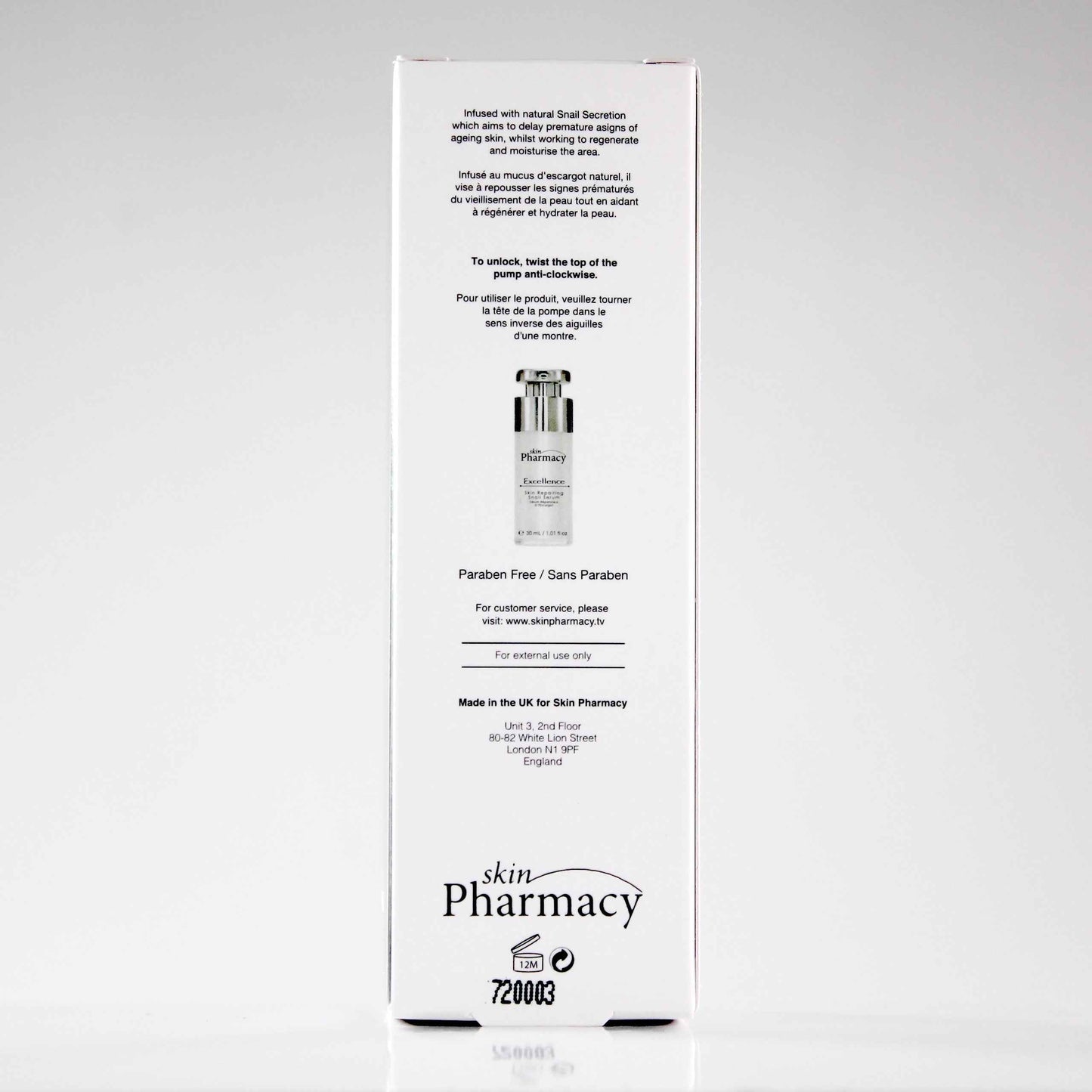 Excellence Skin Repairing Snail Serum 30ml