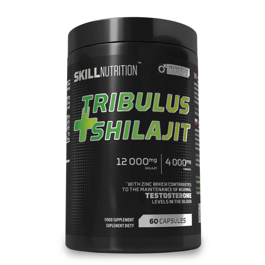 Skill Nutrition Tribulus + Shilajit Testosterone Support - Variety of Sizes