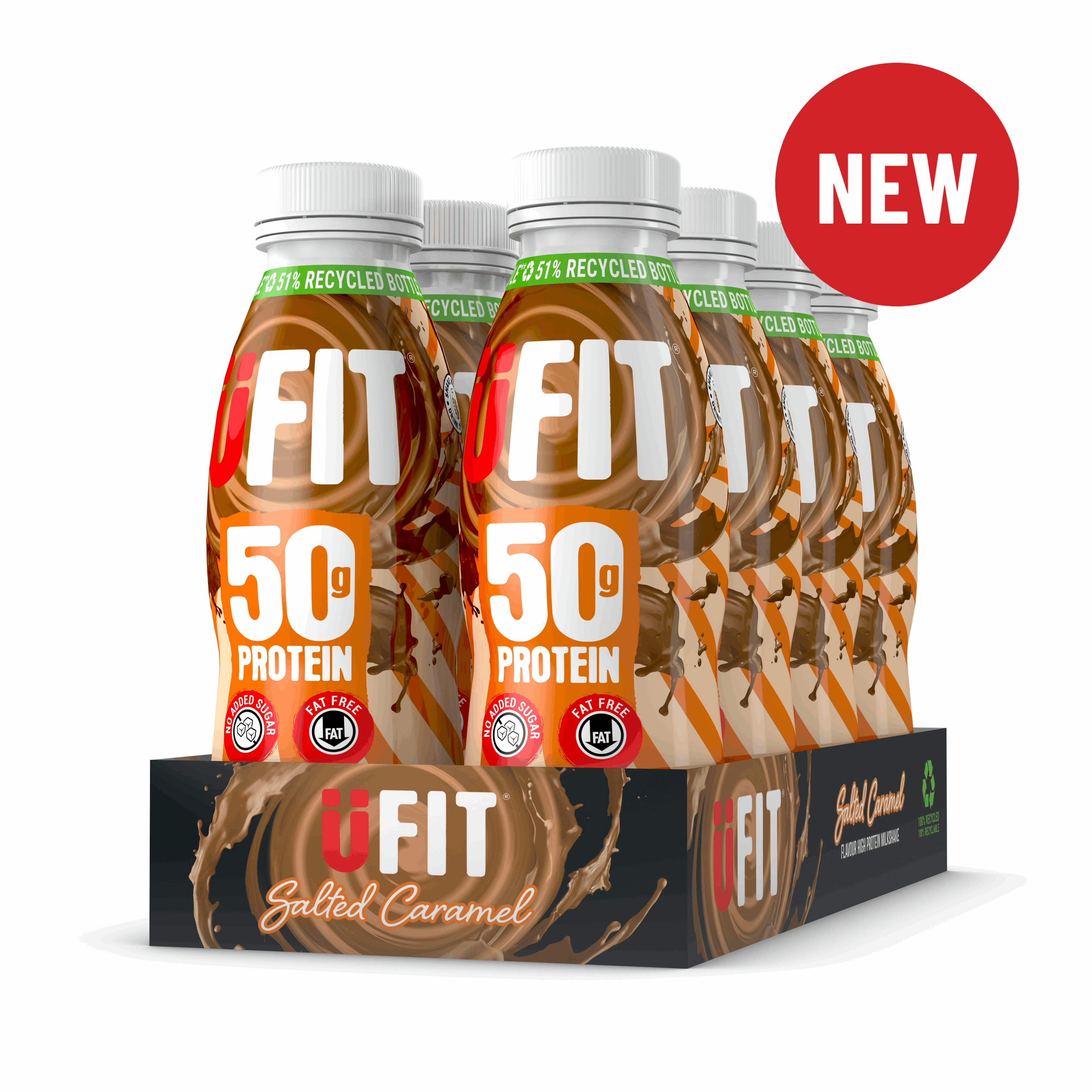 UFIT 50G High Protein Shake Drink – Case of 8 x 500ML