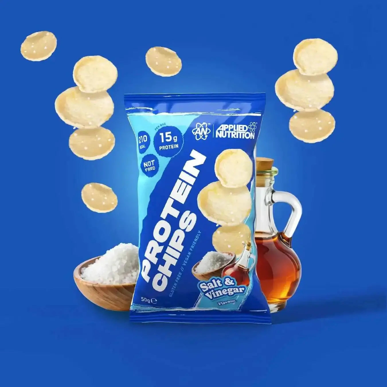 Applied Nutrition Protein Chips Single Bag or Box of 7 - in Variety of Flavours