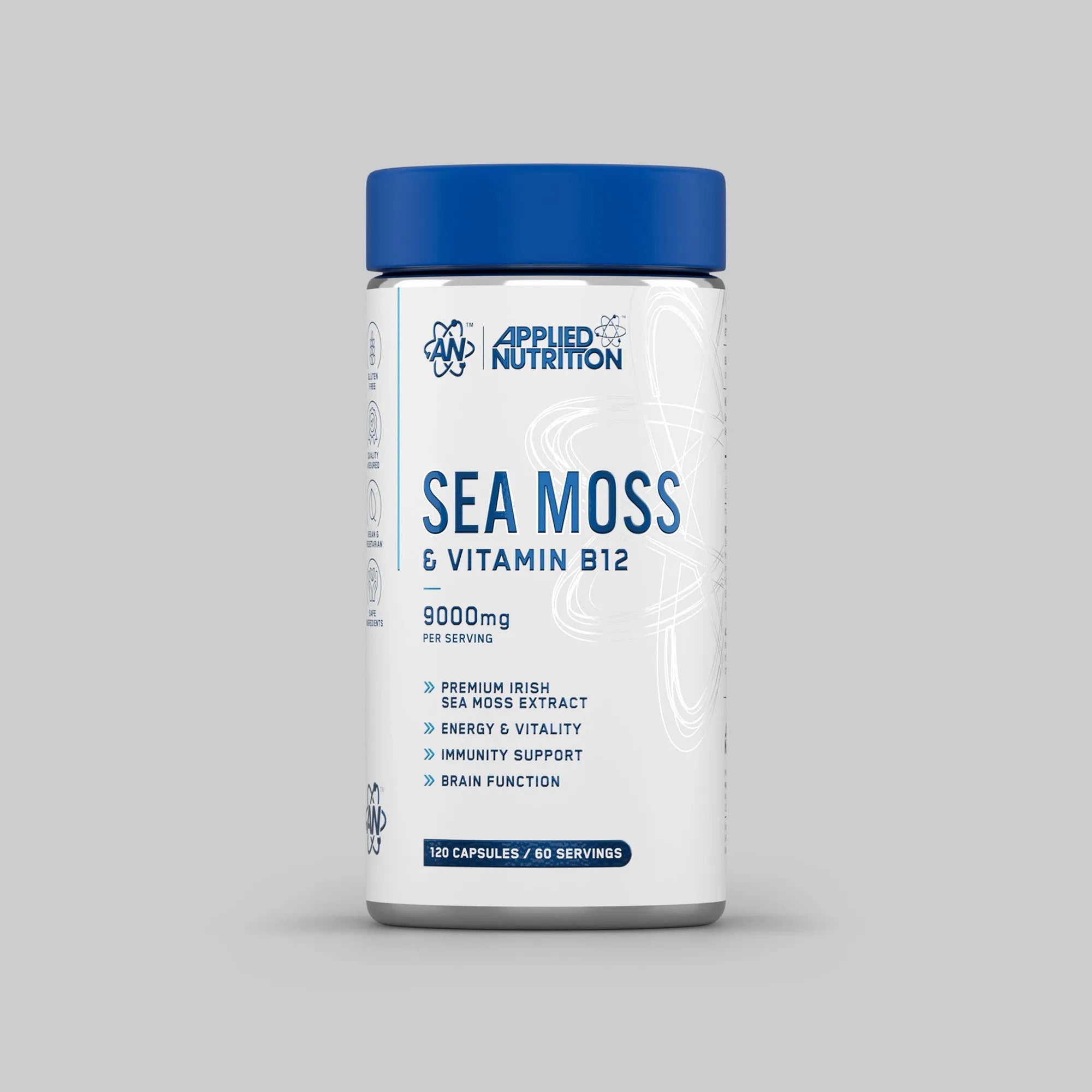 Applied Nutrition Sea Moss & Vitamin B12 - 120 Capsules