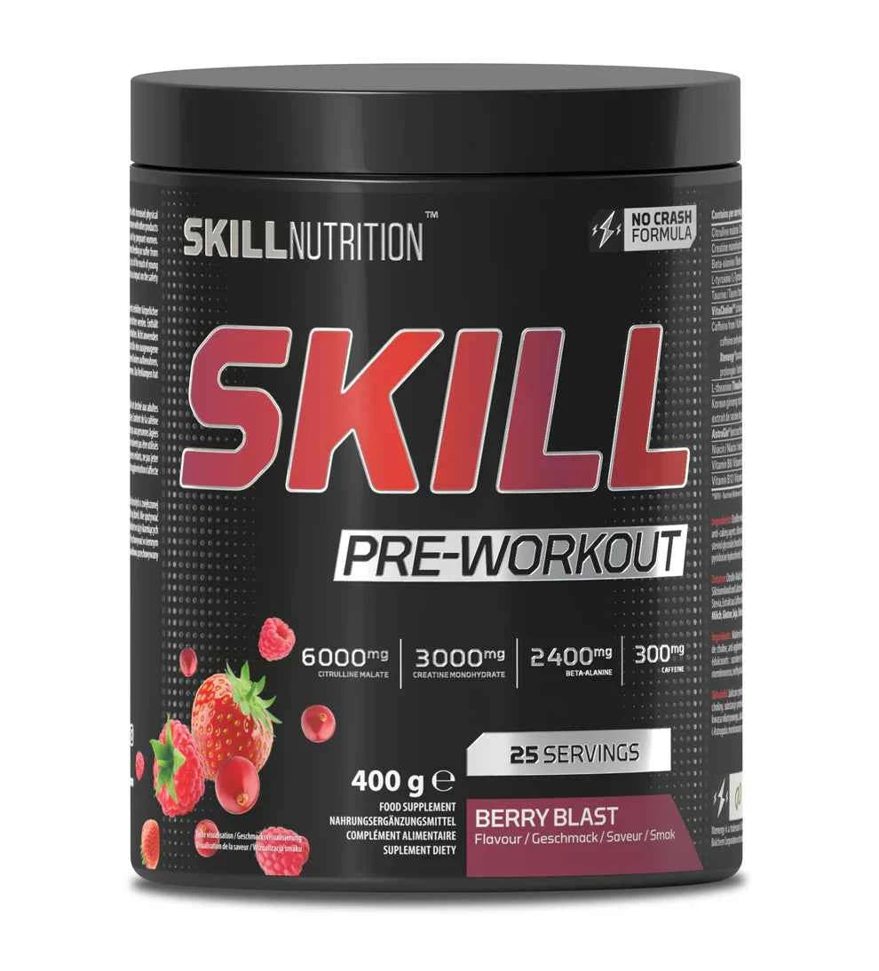 Skill Nutrition Skill Preworkout 400g - Variety of Flavours