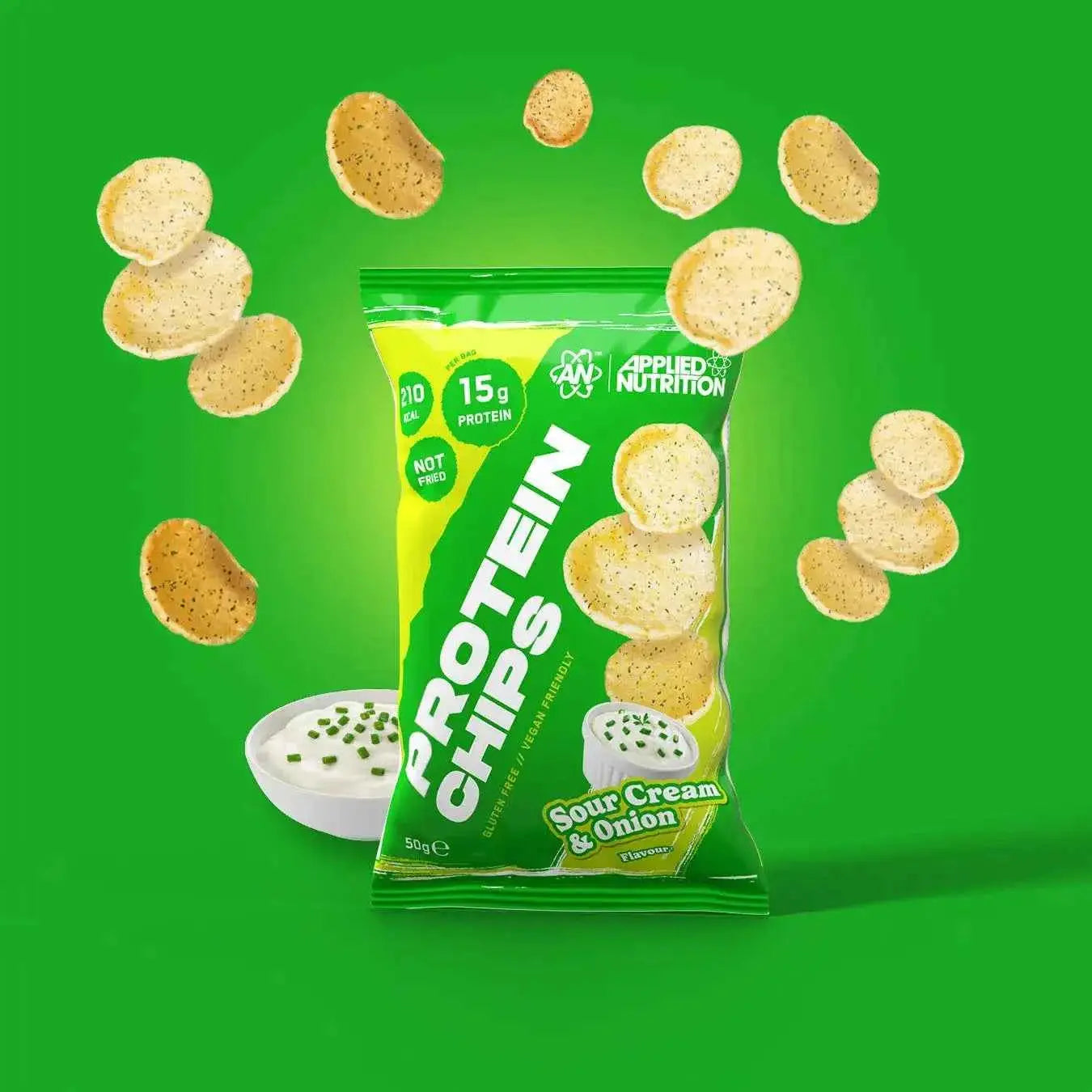 Applied Nutrition Protein Chips Single Bag or Box of 7 - in Variety of Flavours