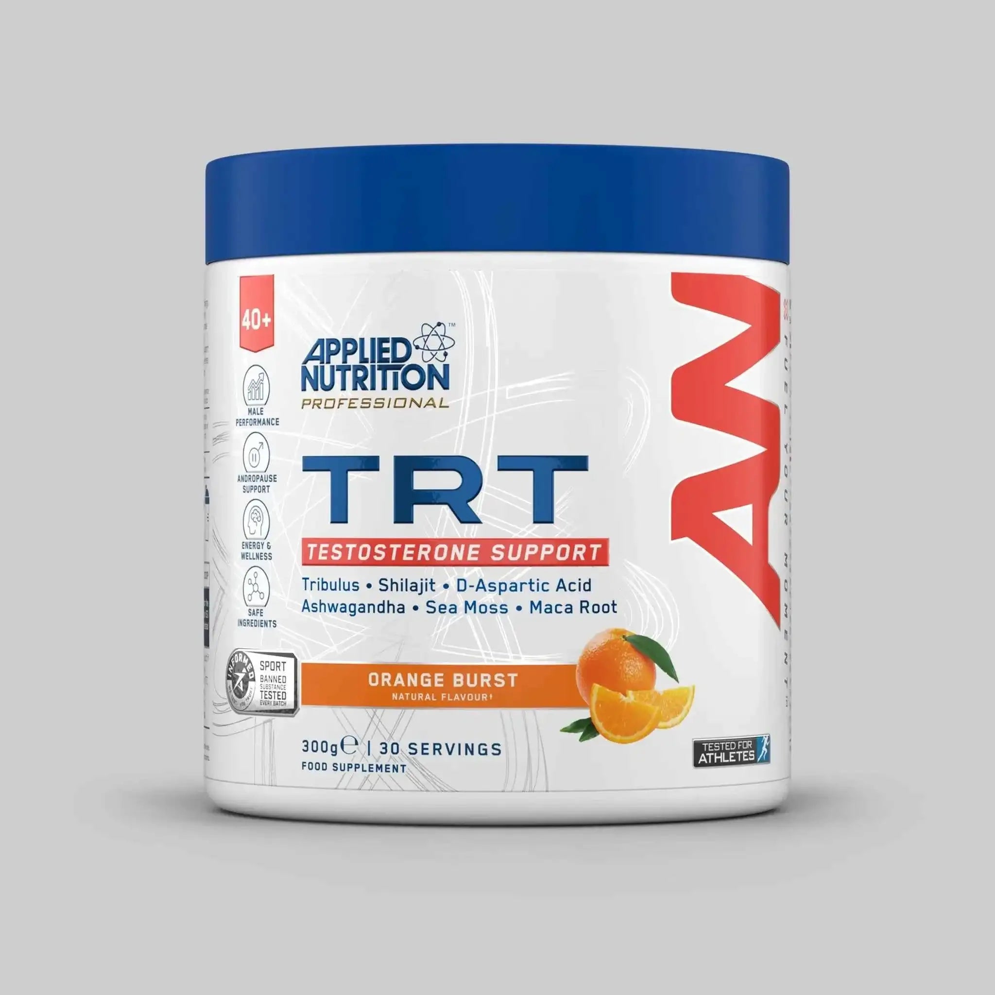 Applied Nutrition Testosterone Health TRT Supplement 300g - Variety of Flavours