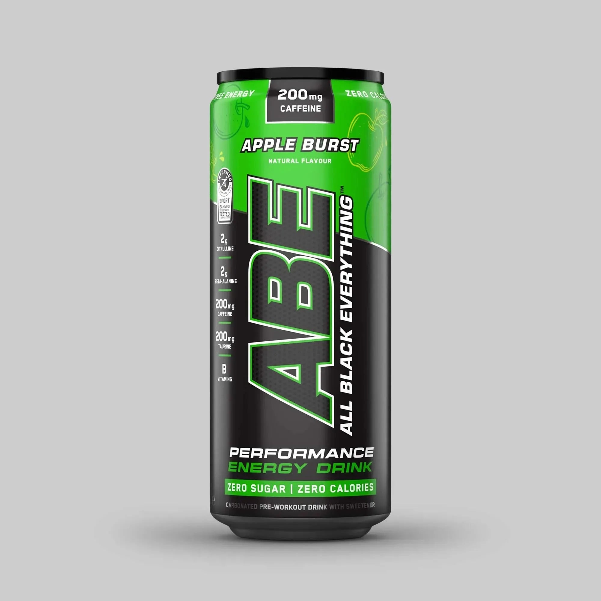 ABE - Performance Pre Workout Cans - Case of 12