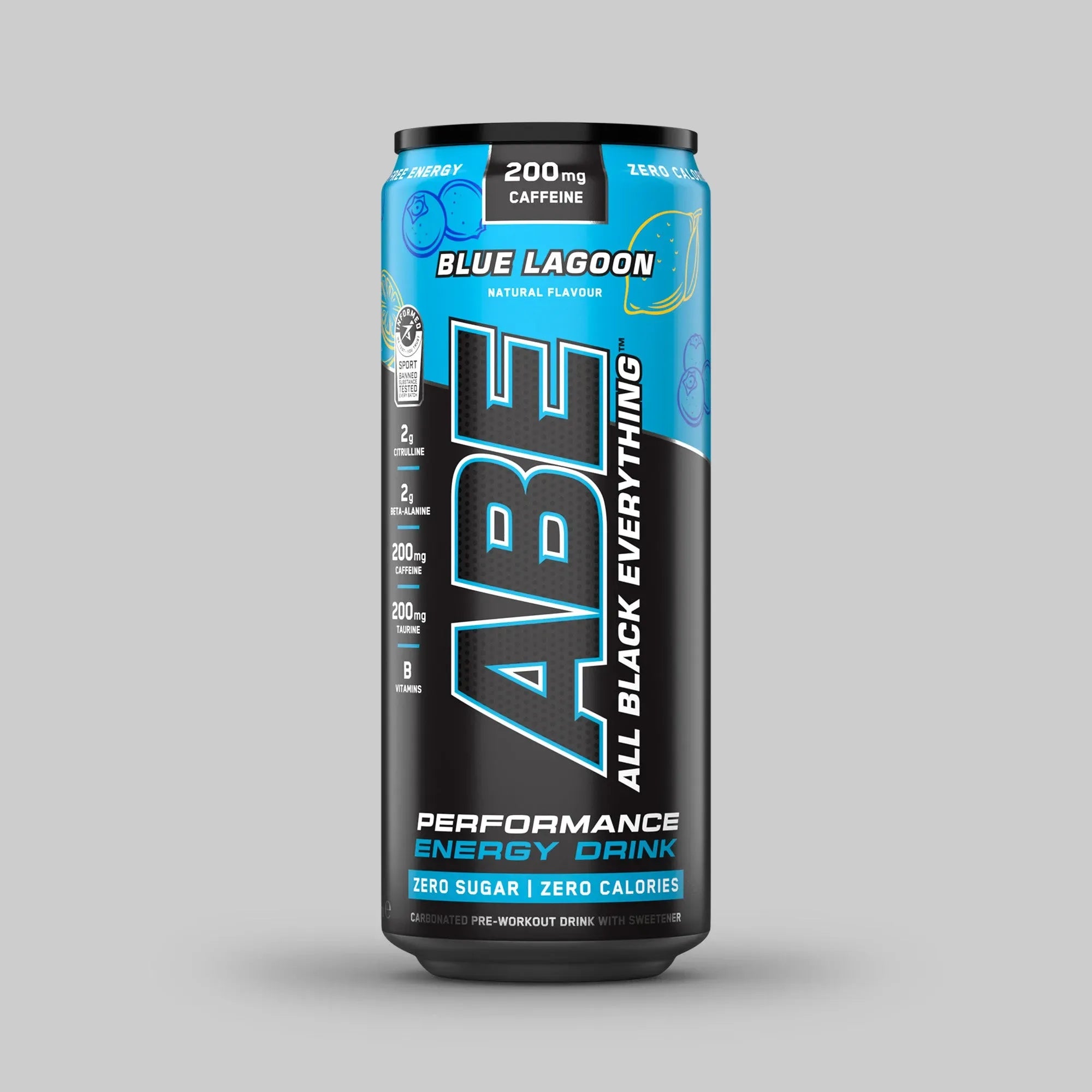 ABE - Performance Pre Workout Cans - Case of 12