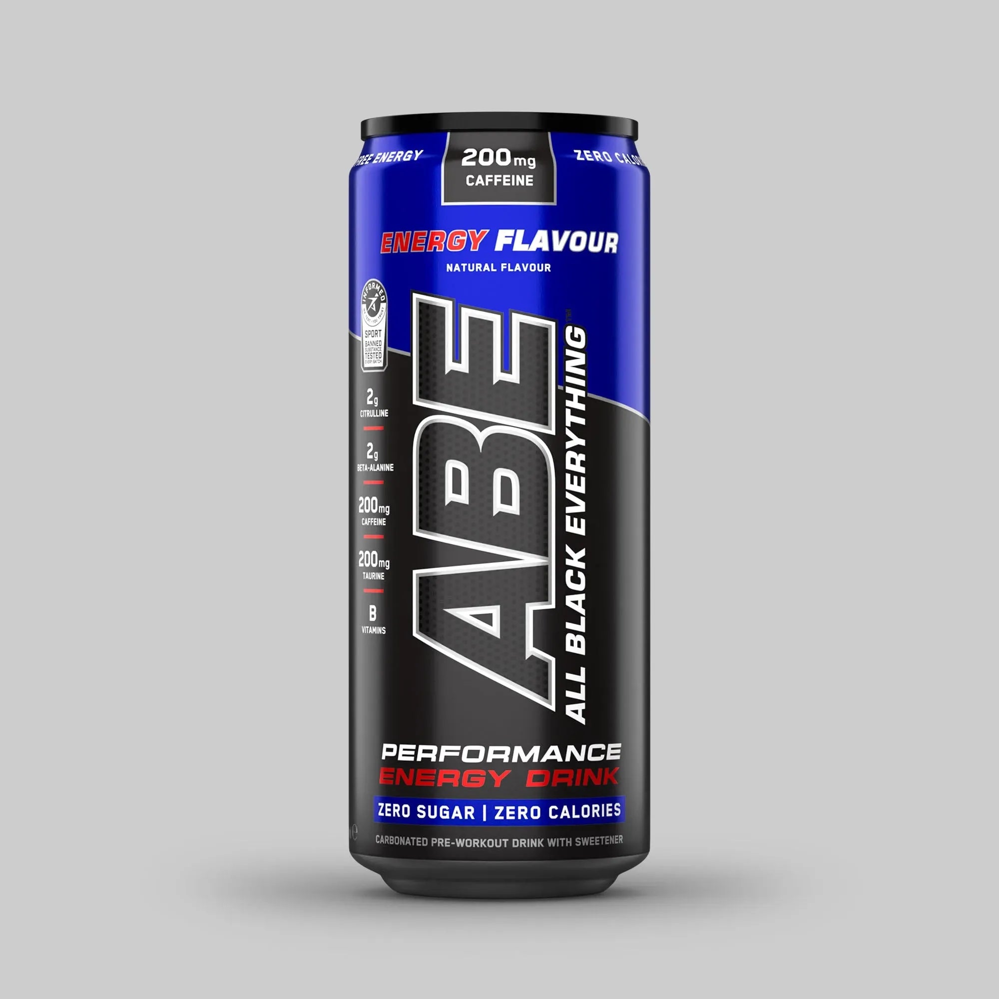 ABE - Performance Pre Workout Cans - Case of 12