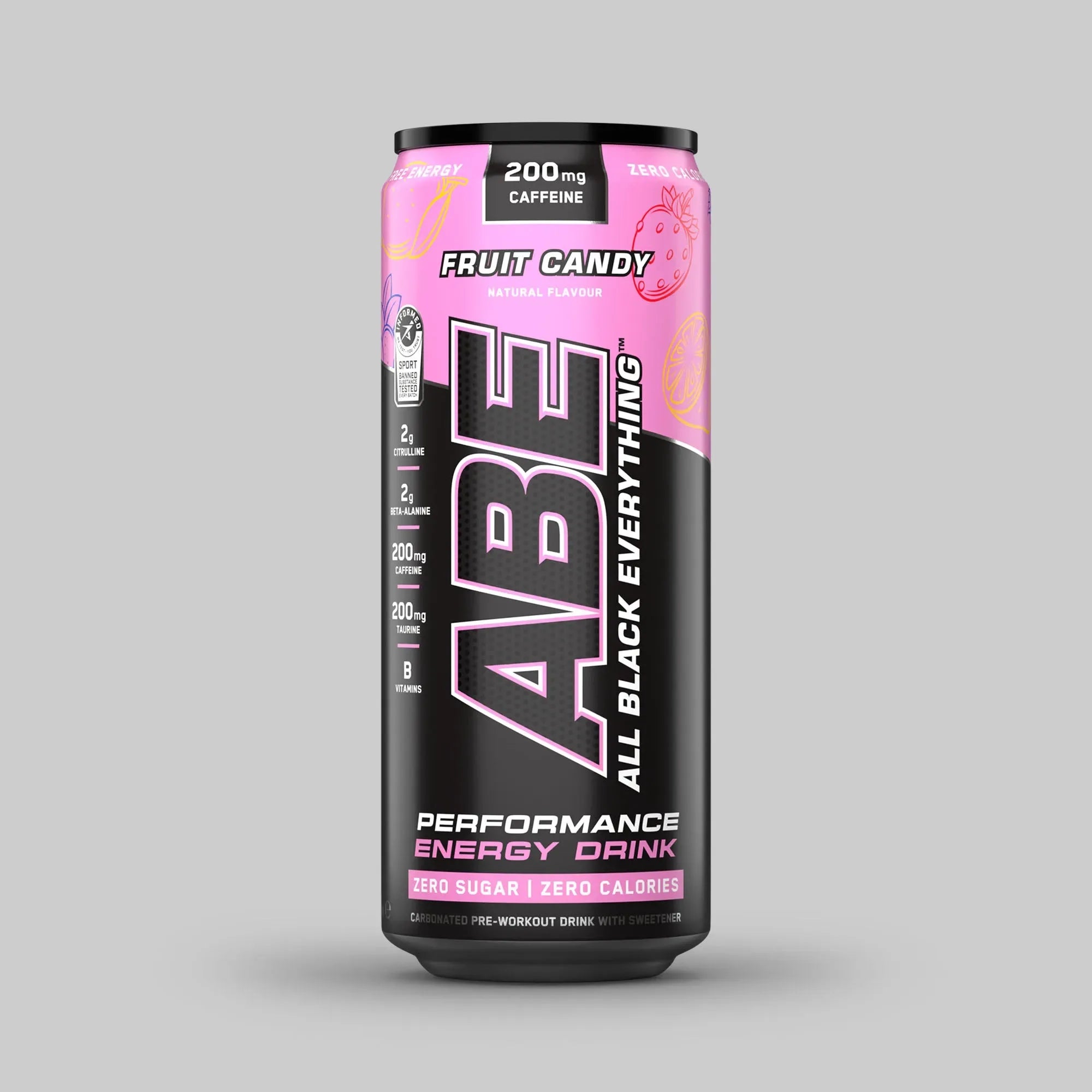 ABE - Performance Pre Workout Cans - Case of 12