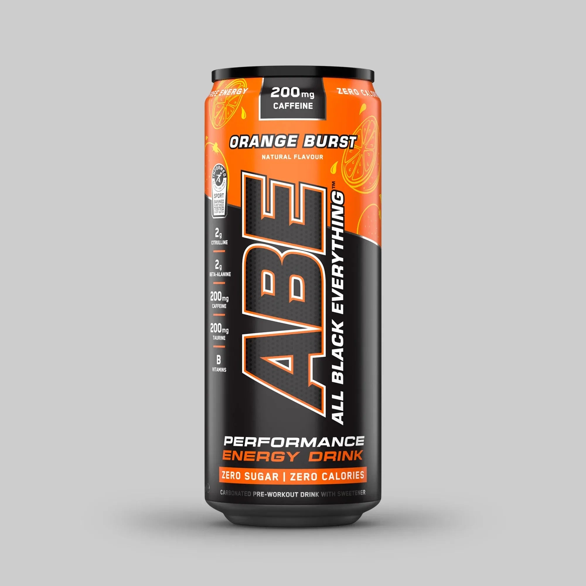 ABE - Performance Pre Workout Cans - Case of 12