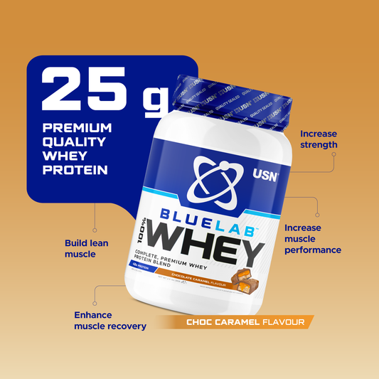 USN Blue Lab Whey Protein - Variety of Flavours & Sizes