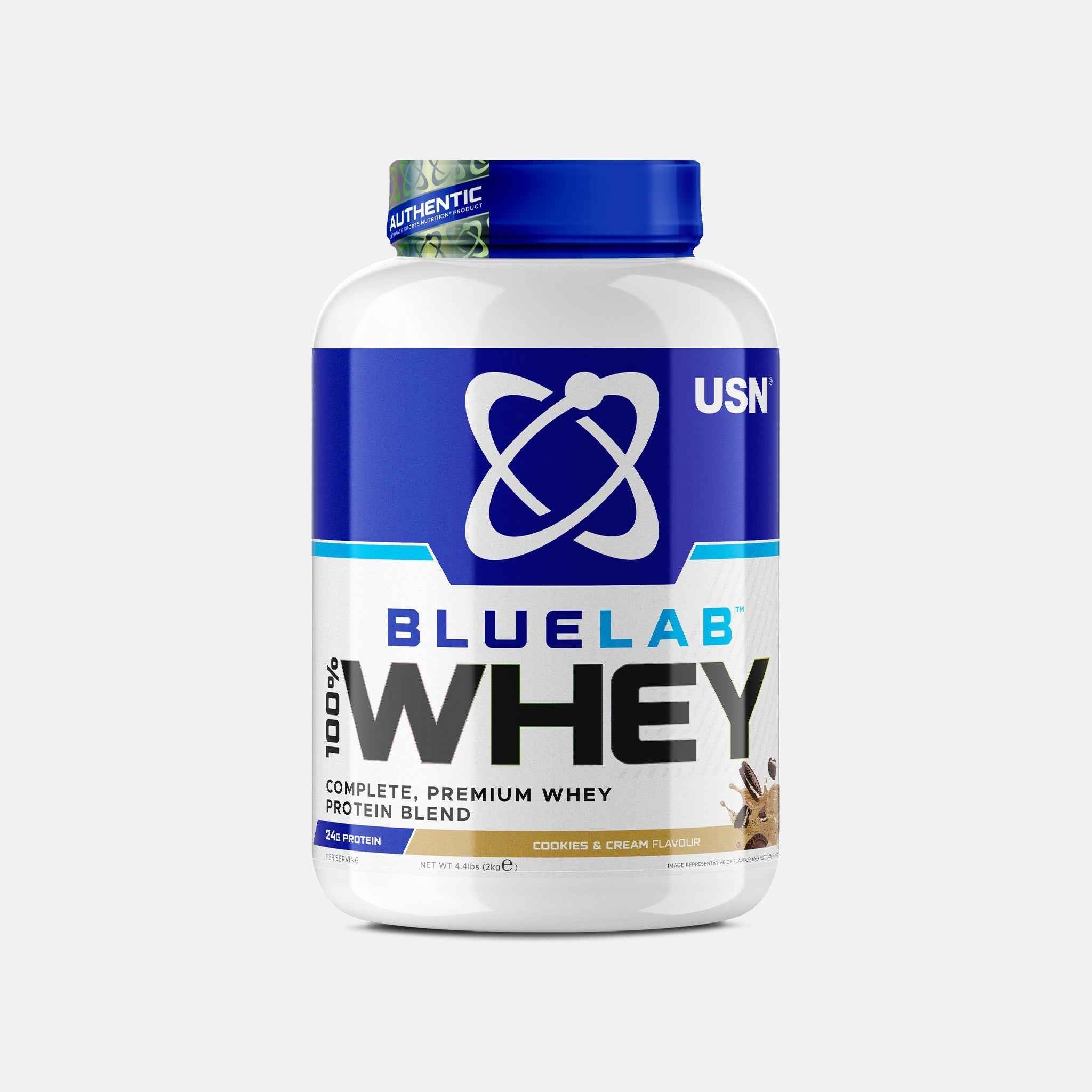 USN Blue Lab Whey Protein - Variety of Flavours & Sizes