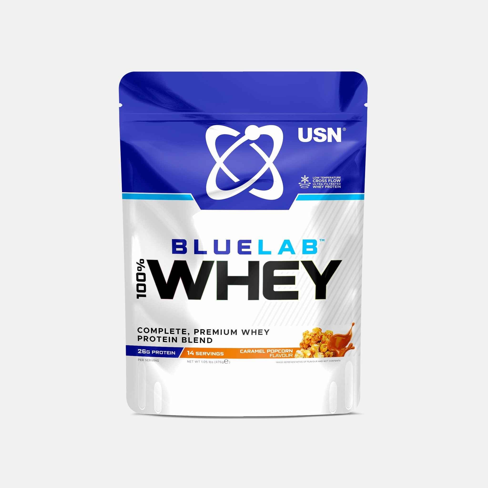 USN Blue Lab Whey Protein - Variety of Flavours & Sizes