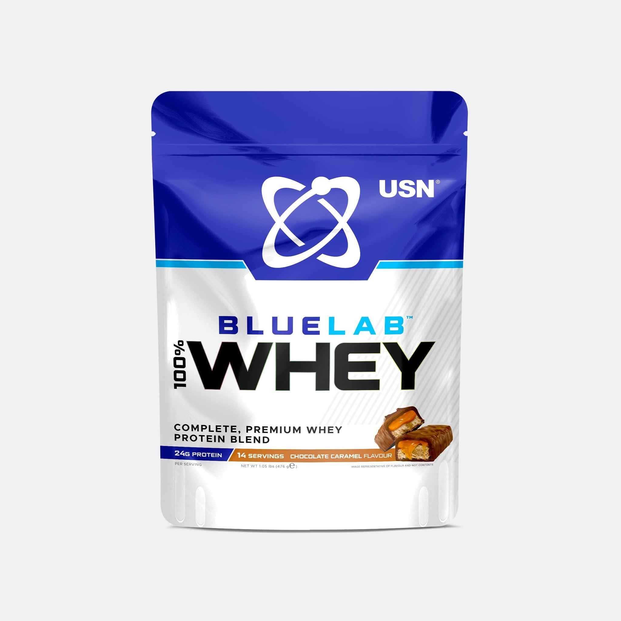 USN Blue Lab Whey Protein - Variety of Flavours & Sizes