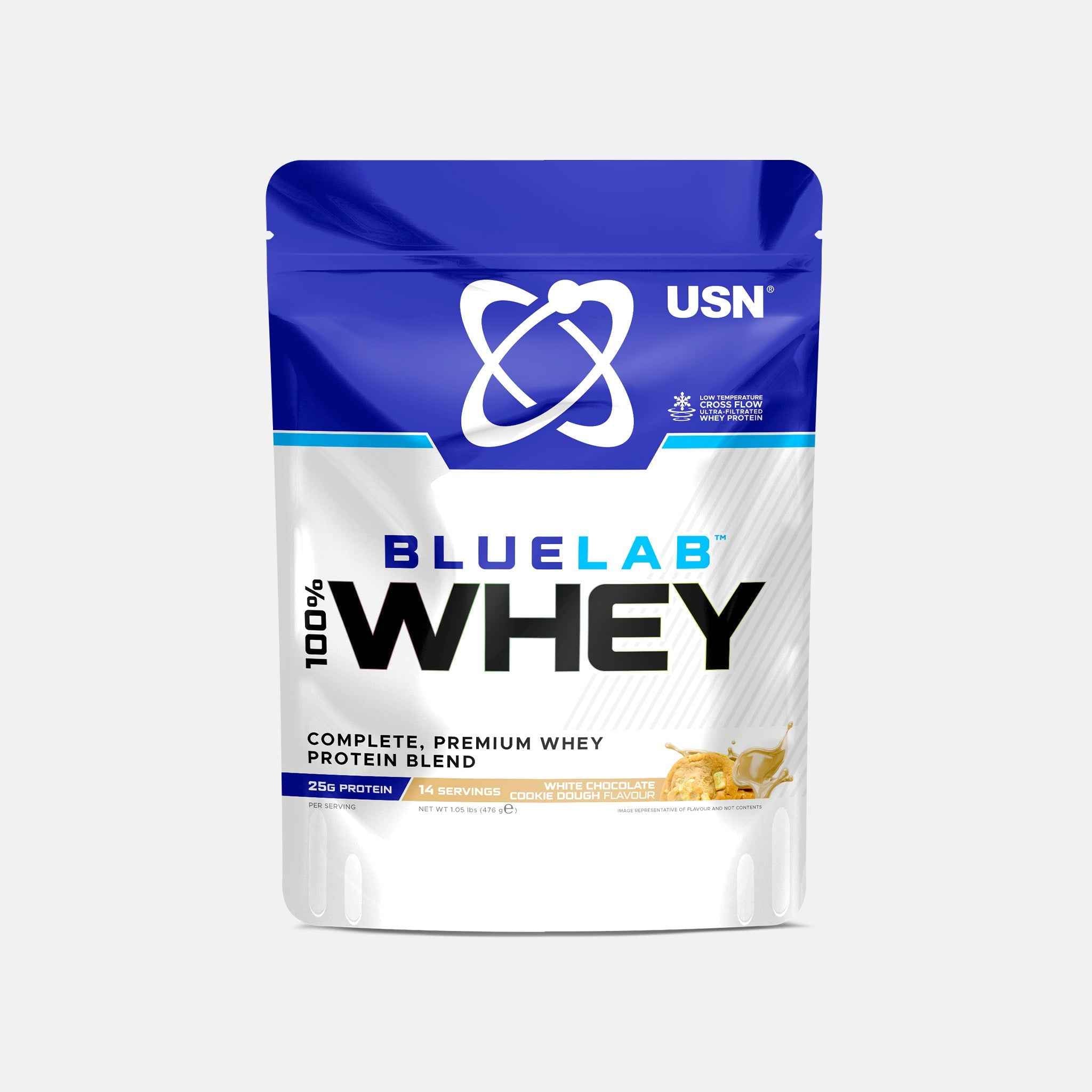 USN Blue Lab Whey Protein - Variety of Flavours & Sizes