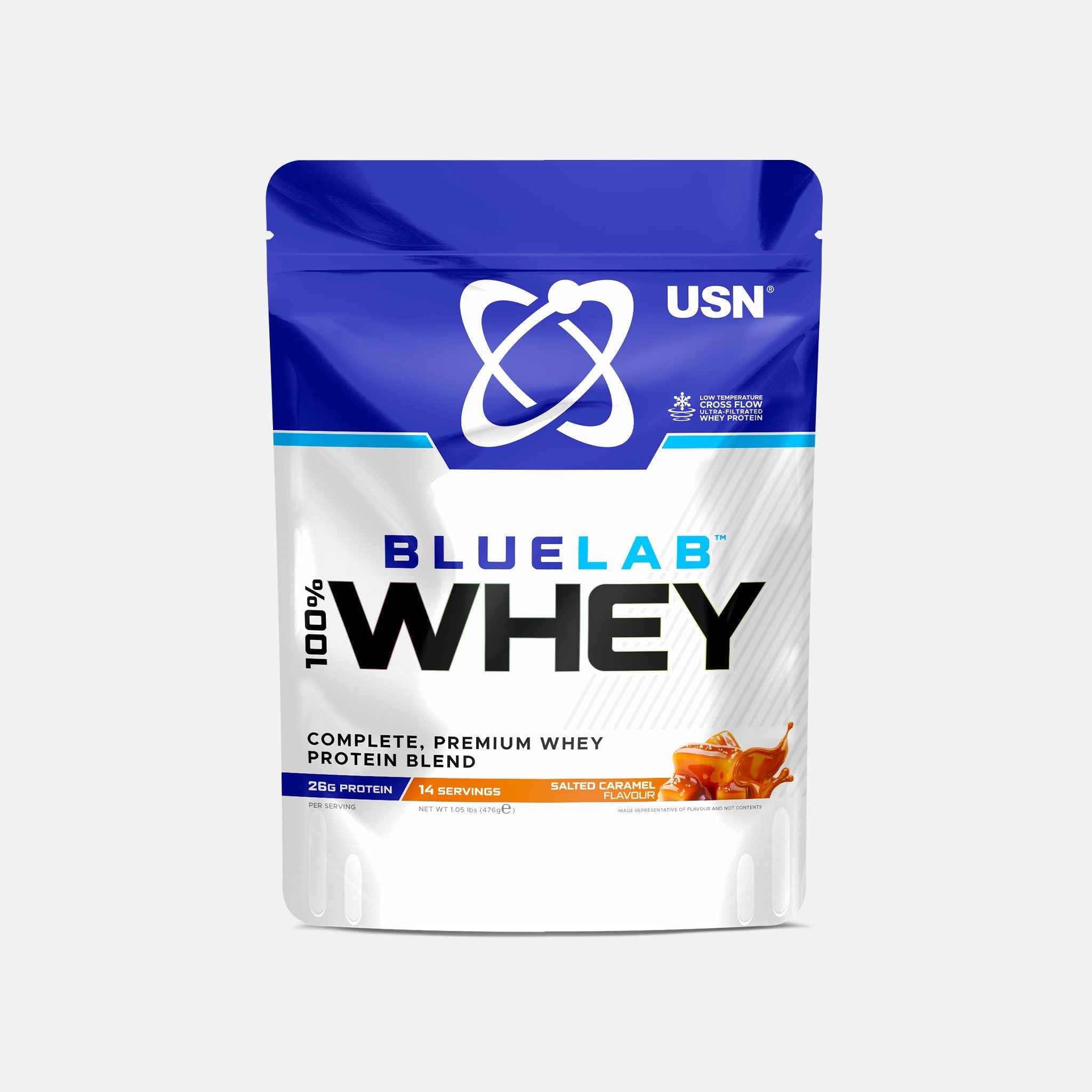 USN Blue Lab Whey Protein - Variety of Flavours & Sizes