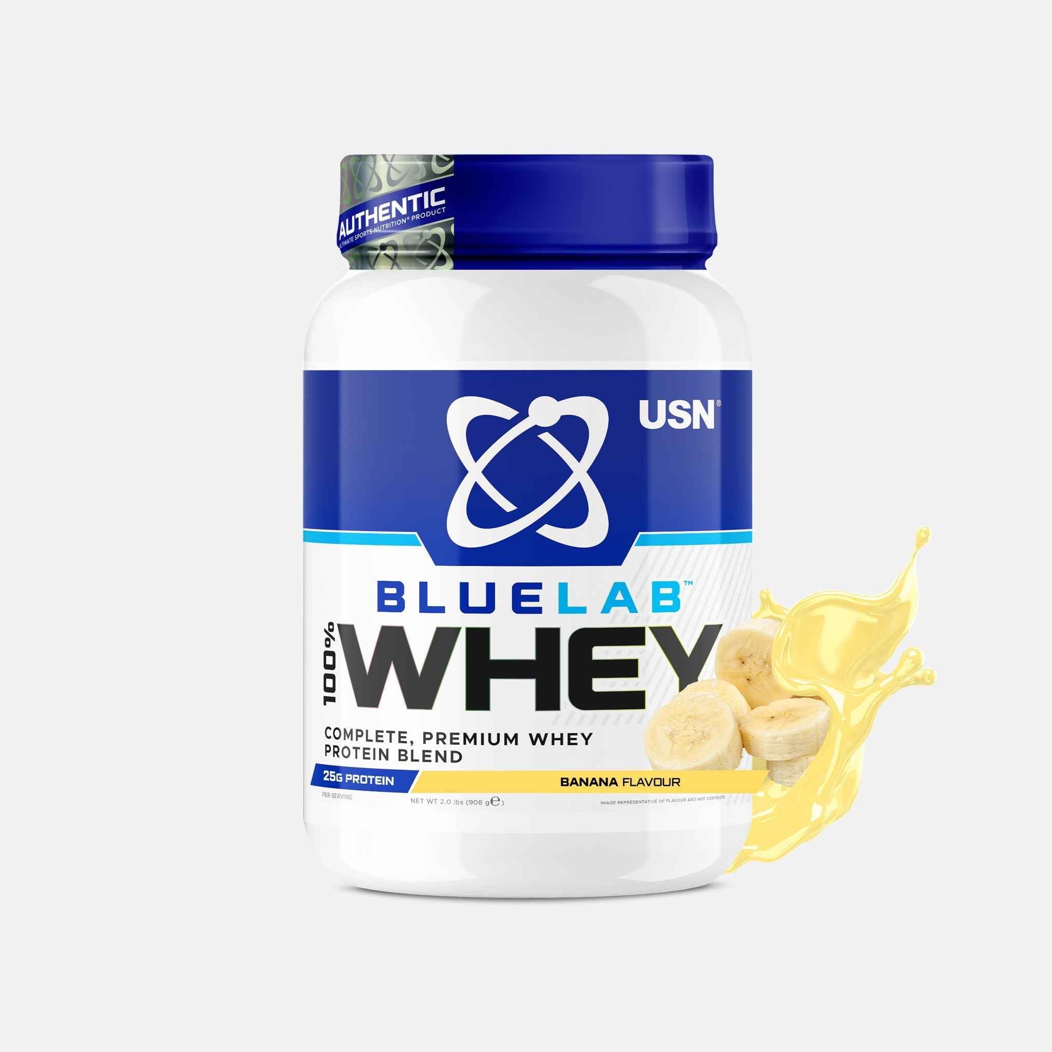 USN Blue Lab Whey Protein - Variety of Flavours & Sizes
