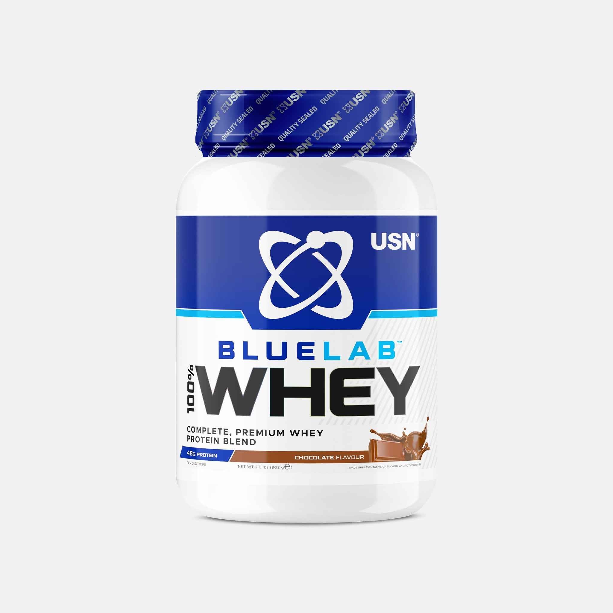 USN Blue Lab Whey Protein - Variety of Flavours & Sizes