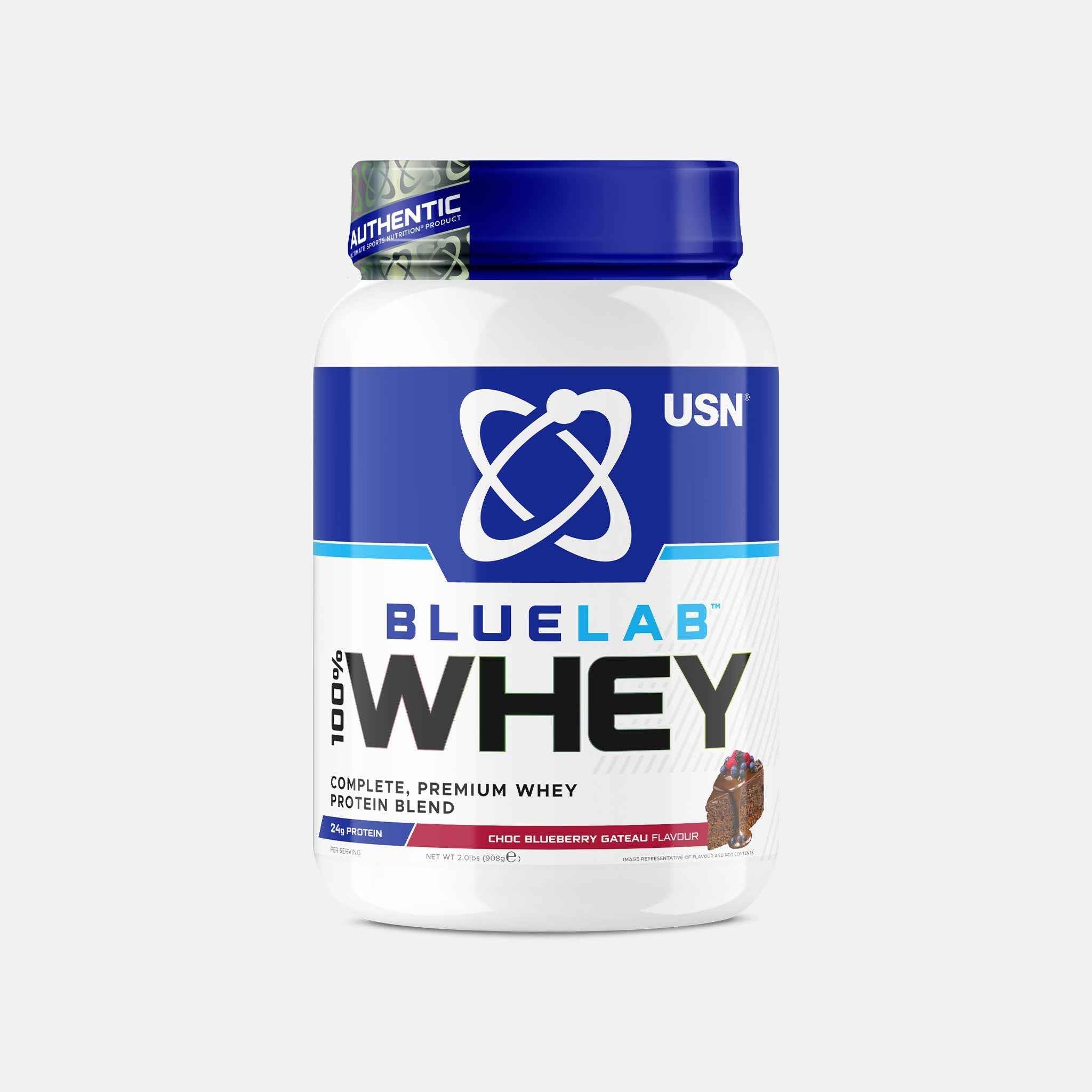 USN Blue Lab Whey Protein - Variety of Flavours & Sizes