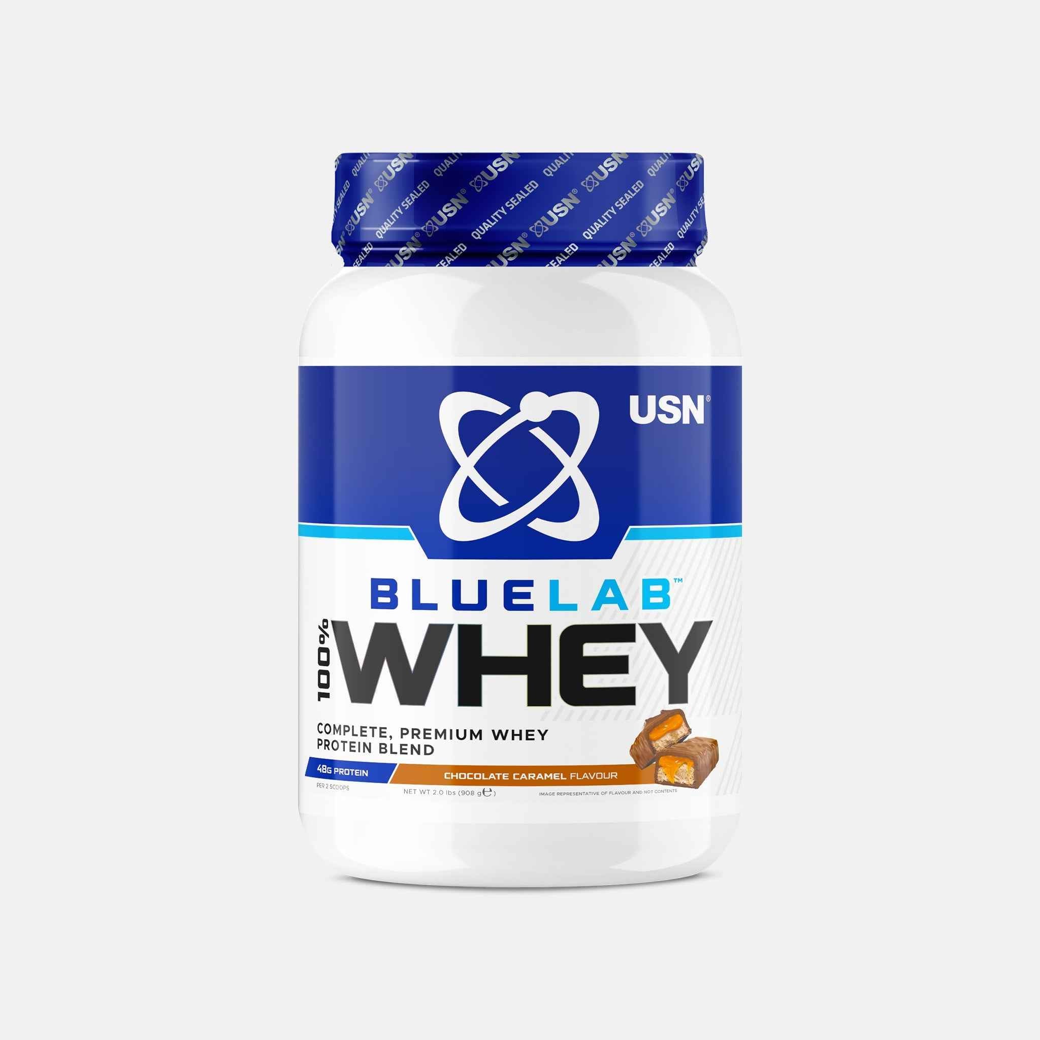 USN Blue Lab Whey Protein - Variety of Flavours & Sizes
