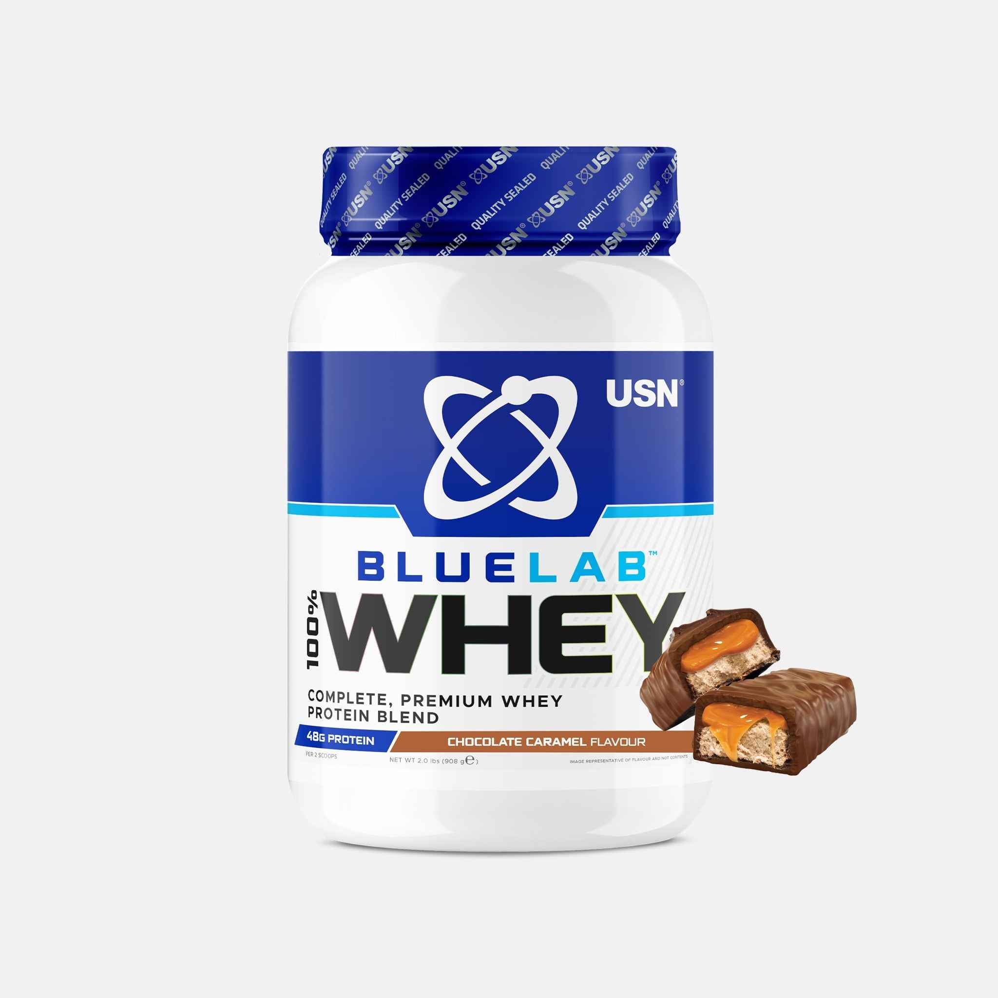 USN Blue Lab Whey Protein - Variety of Flavours & Sizes