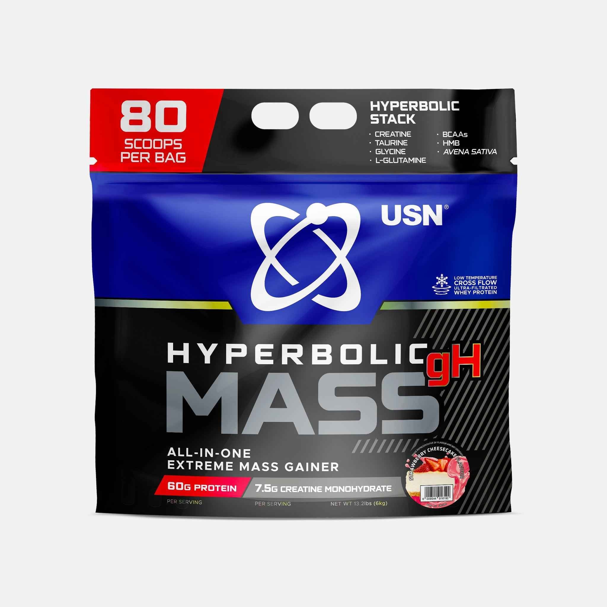 USN Hyperbolic Mass - Variety of Flavours & Sizes