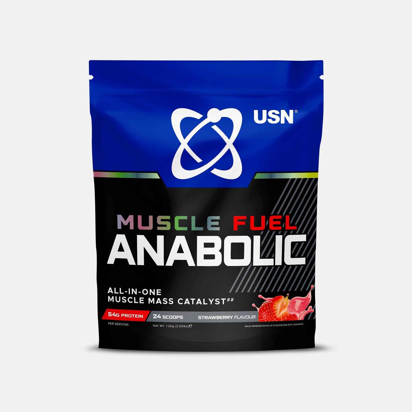 USN Muscle Fuel Anabolic: All-in-One Lean Mass Gainer for Muscle Growth