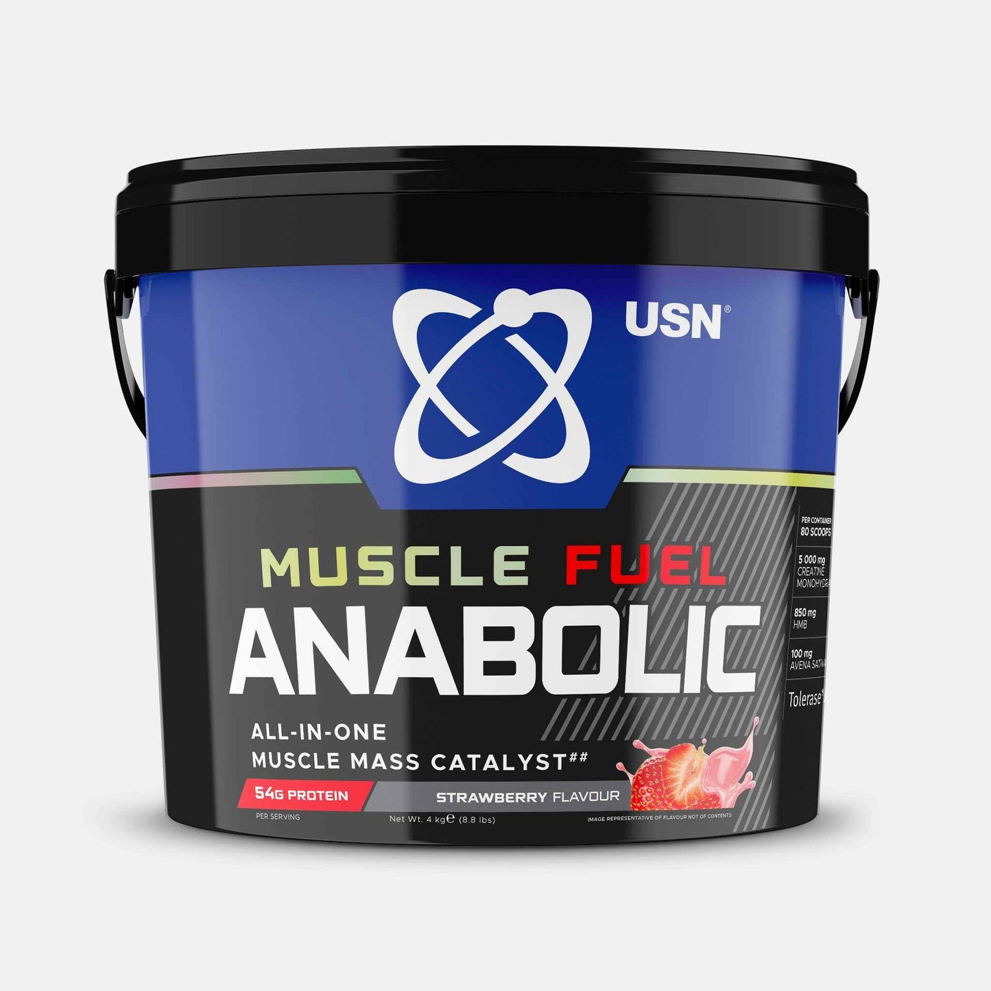 USN Muscle Fuel Anabolic: All-in-One Lean Mass Gainer for Muscle Growth