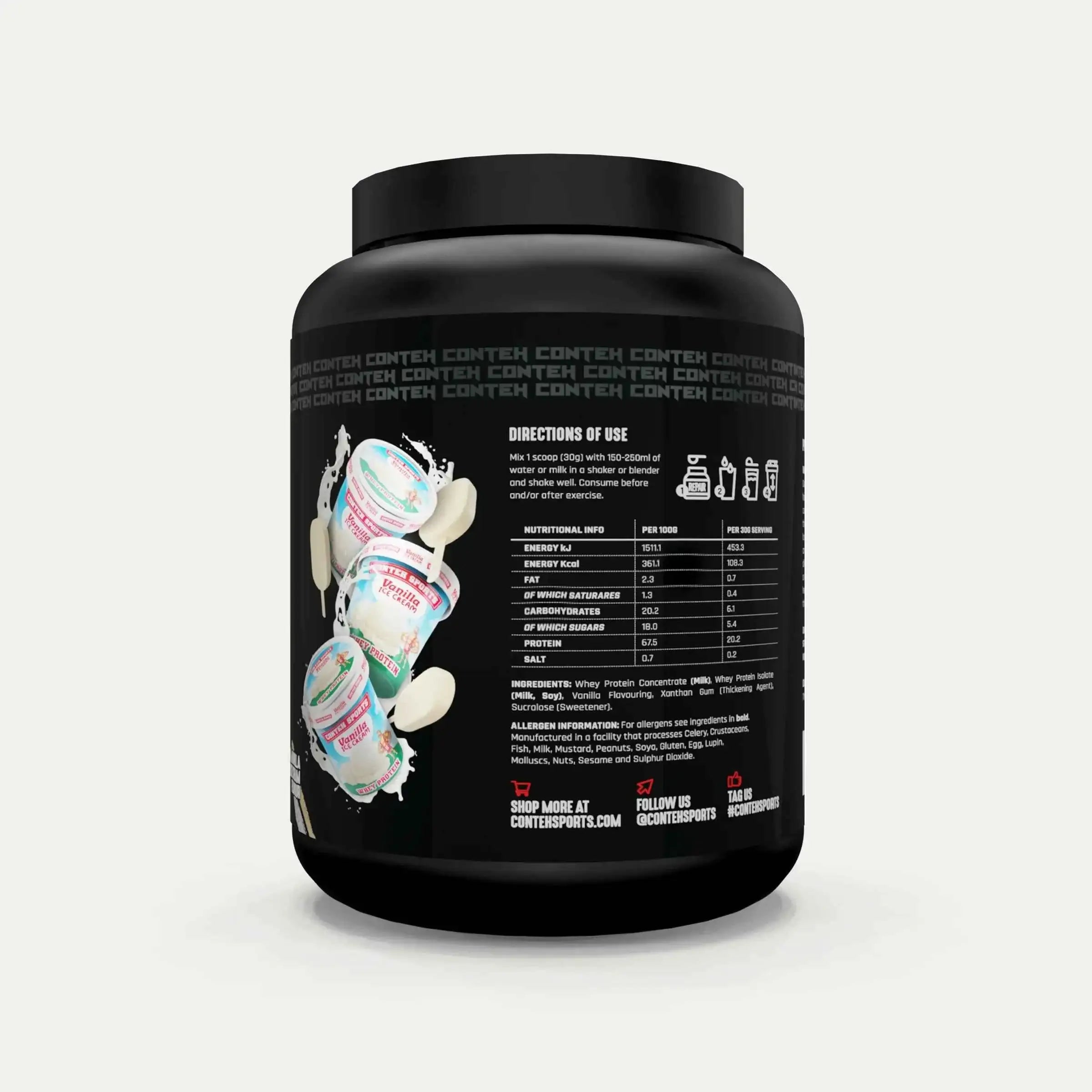 Conteh Repair Whey 1980g - Variety of Flavours