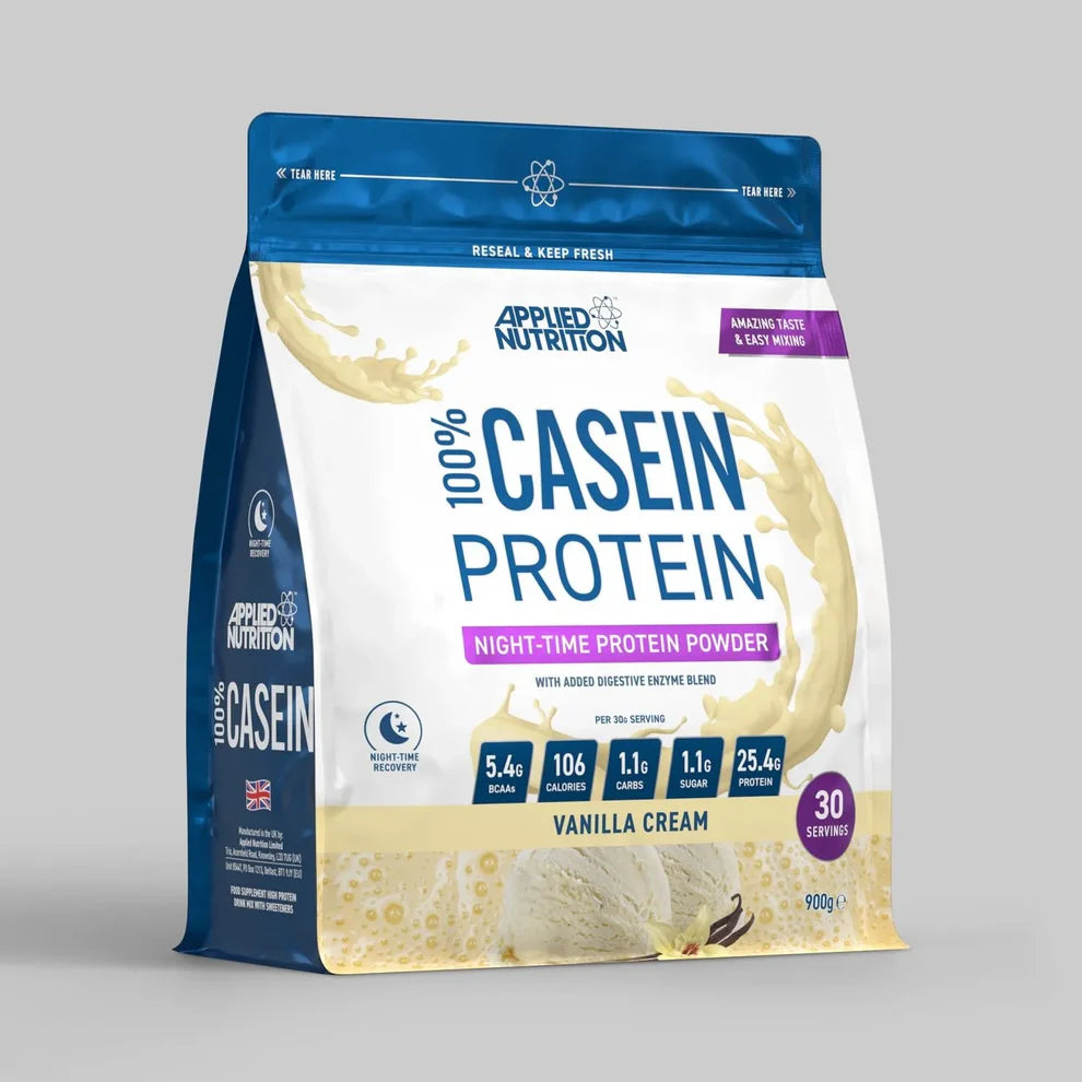 Applied Nutrition 100% Casein Protein (Choice of Flavours & Sizes) - Evolution Supplements