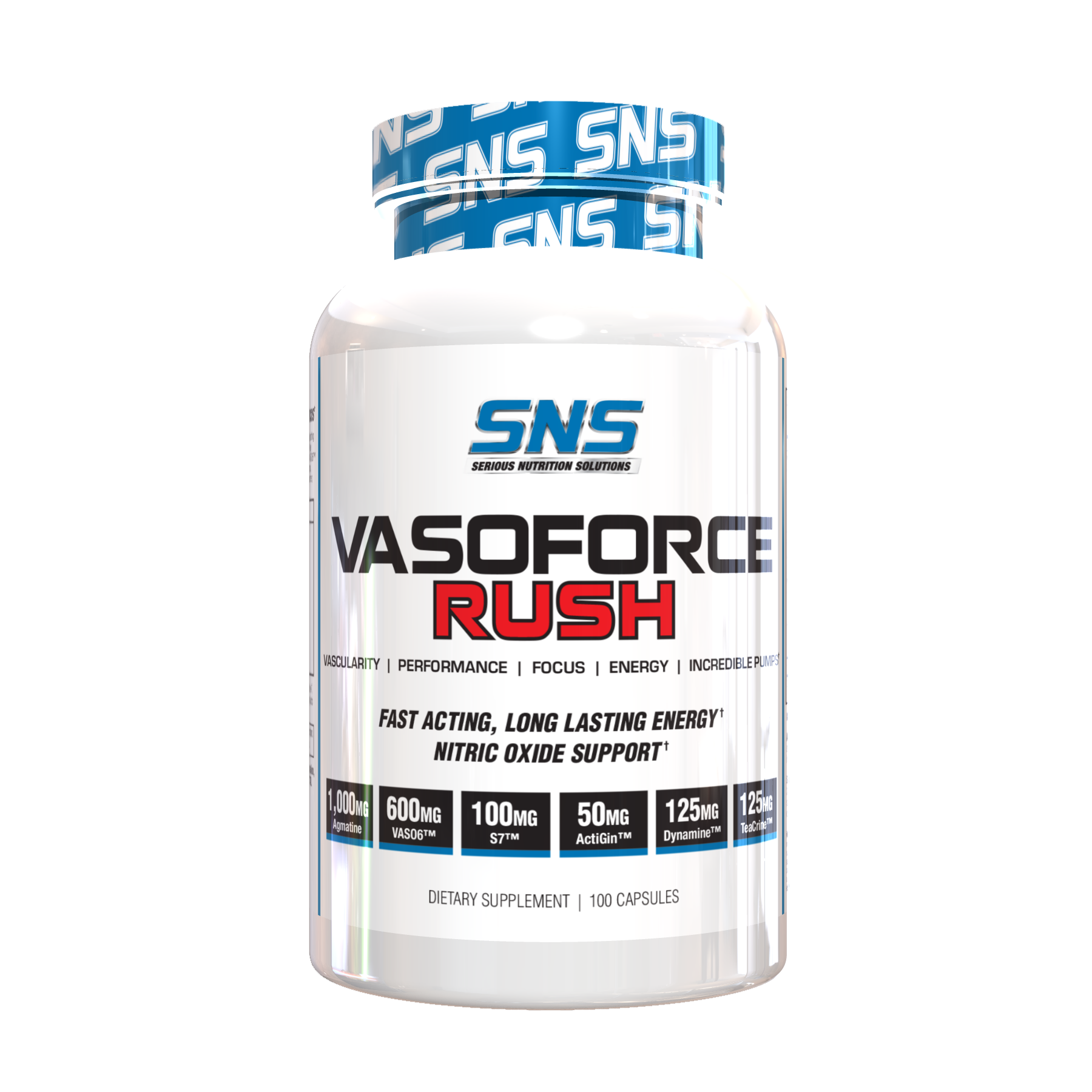 SNS VasoForce Rush – 100 Capsules