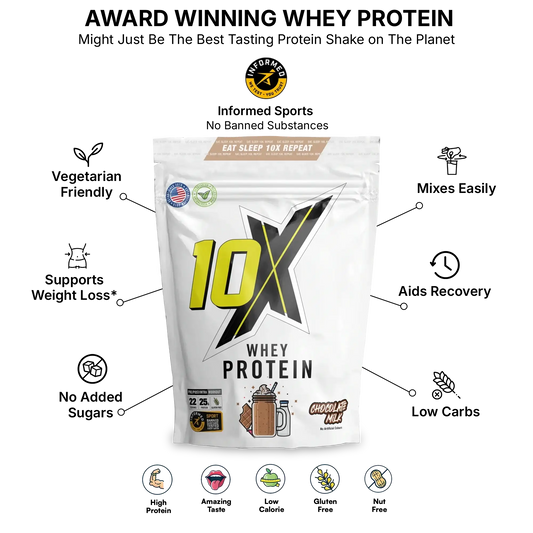 10X Whey Protein 700g - Variety of Flavours