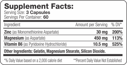 SNS ZMA XT - 180 Caps