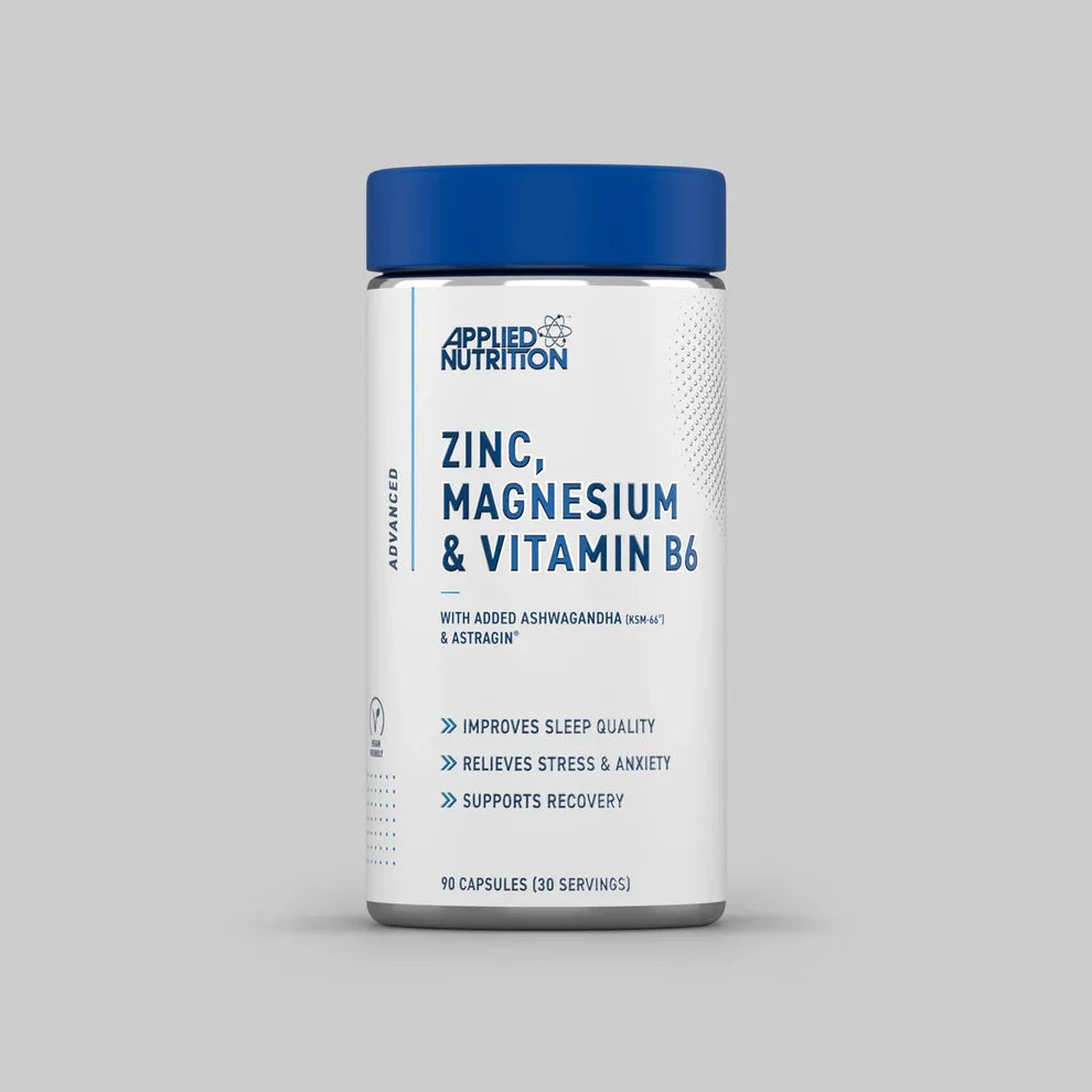 Applied Nutrition Zinc, Magnesium & Vitamin B6 - 90 Caps - Evolution Supplements