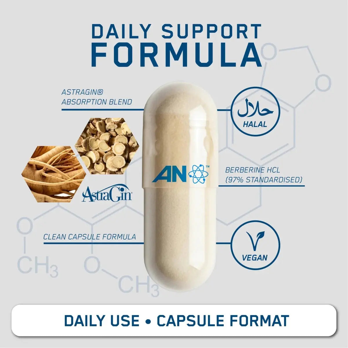 Applied Nutrition Berberine 1000mg product information