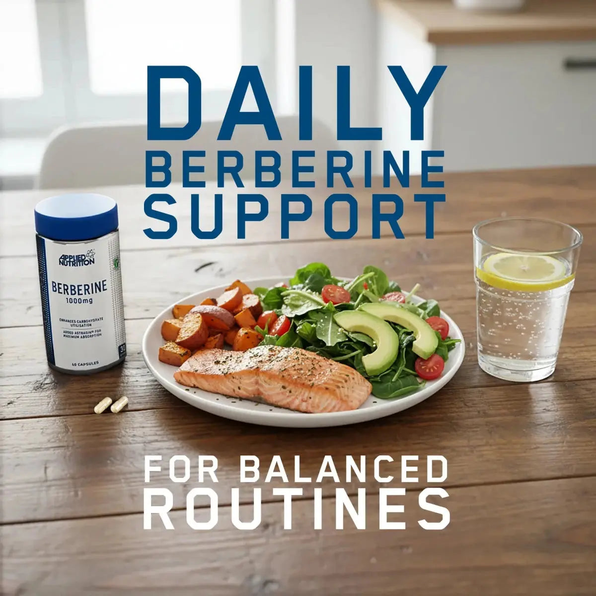 Applied Nutrition Berberine 1000mg capsules