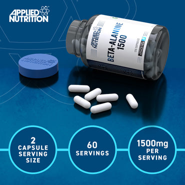 Applied Nutrition Beta-Alanine 1500mg - 120 Capsules