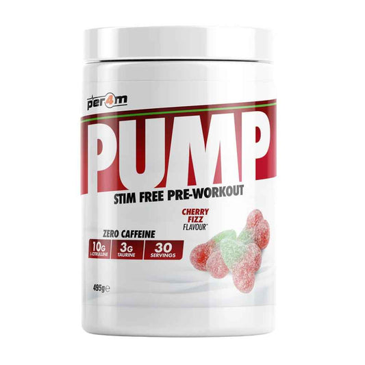 Per4m Pump Stim Free Pump Pre Workout 459g - Variety of Flavours