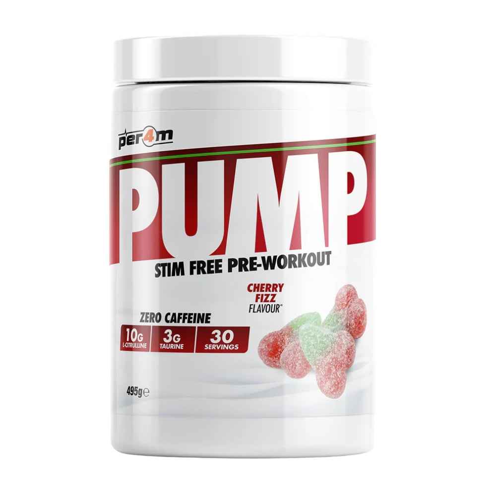 Per4m Pump Stim Free Pump Pre Workout 459g - Variety of Flavours