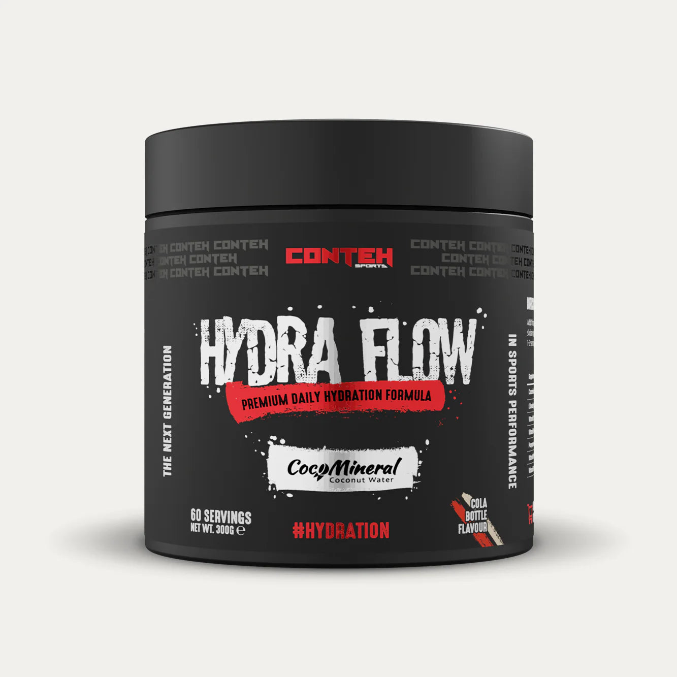 Conteh Hydra Flow Daily Hydration Electrolyte Powder 300g - Variety of Flavours