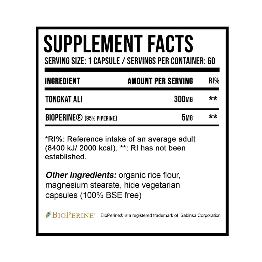 DNA Sports Tongkat Ali - 60 Caps