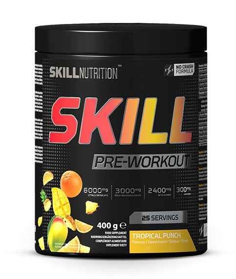 Skill Nutrition Skill Preworkout 400g - Variety of Flavours