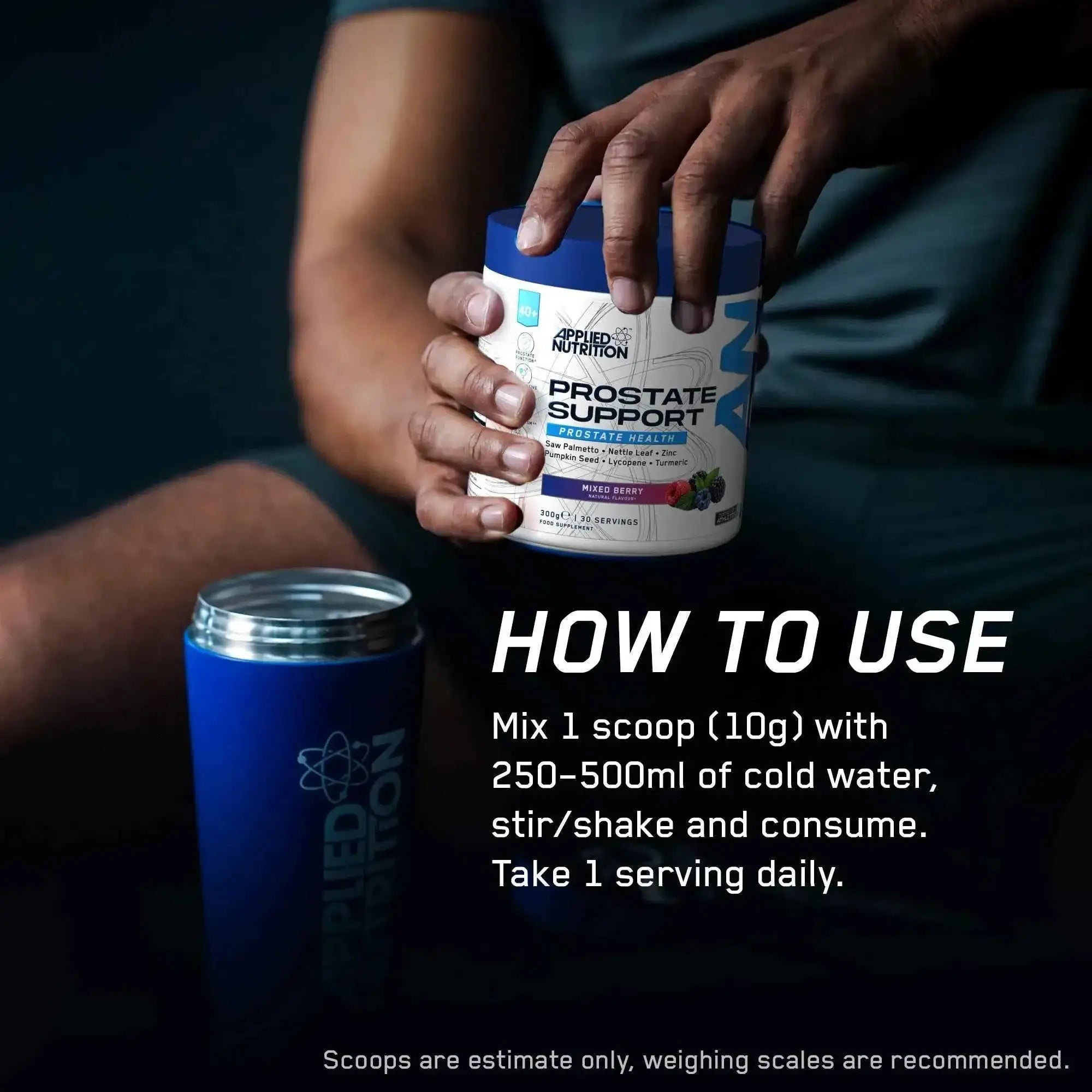 Applies Nutrition Prostate Support Supplement 300g - Variety of Flavours