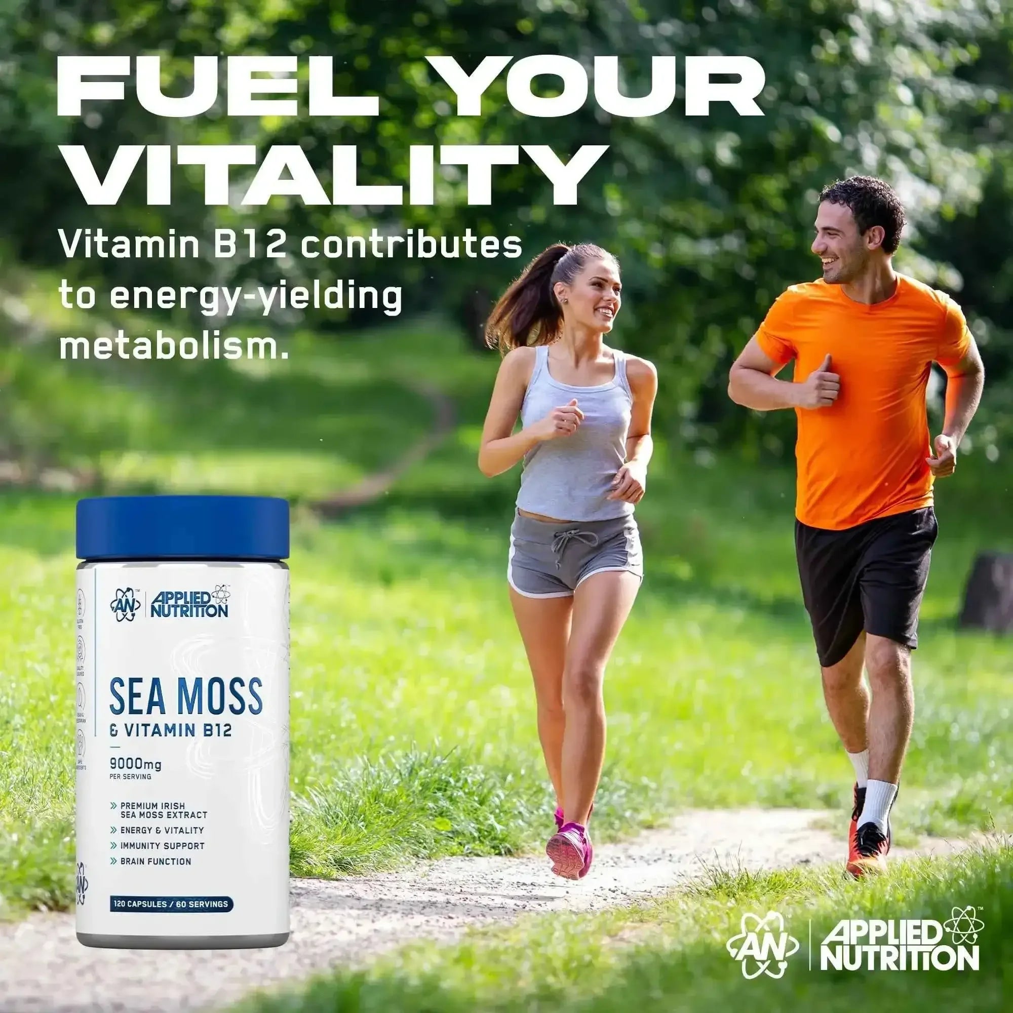 Applied Nutrition Sea Moss & Vitamin B12 - 120 Capsules